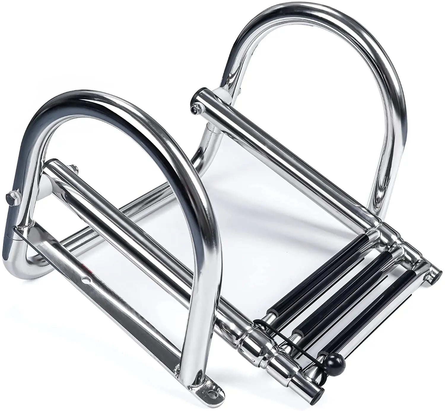 Stainless Steel Boat Ladder – 3-Step Folding & Sliding | Boat & Yacht