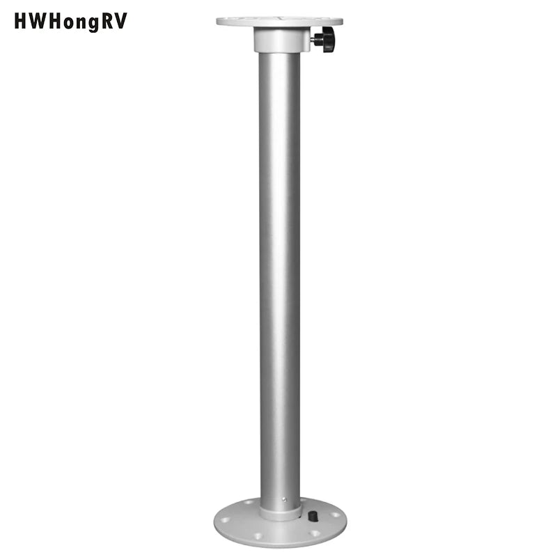 Manufacturers' Select  RV or Boat Table Leg System. SurFit  Leg Sets, Silver, Surface Mount with Aluminum Floor and Table Bases