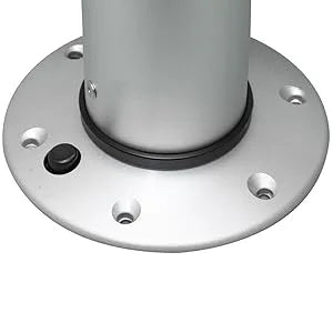 3 Levels Adjustable Aluminum Alloy RV Boat Table Pedestal 17-28 Inch Height Range, Suitable for RV boats yacht dining table base