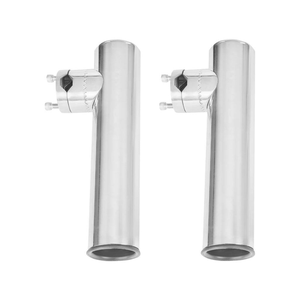 Porte-cannes à pêche inox 360° – Lot de 2