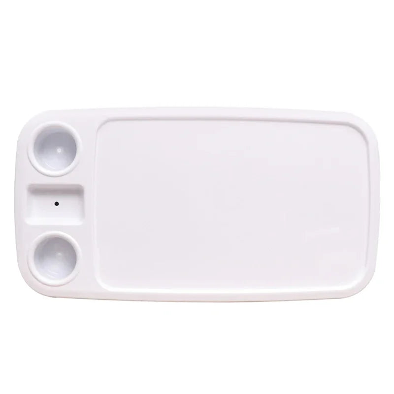 Plateau de table marin ABS 86x46 cm – Porte-gobelets & support téléphone | Bateau & Yacht