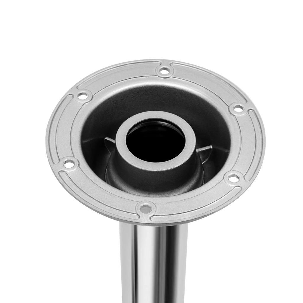 Adjustable  55lbs Load Capacity Table Pedestal, Lightweight Height Adjustable Stand with Removable Base, for RV Kitchen Workroom