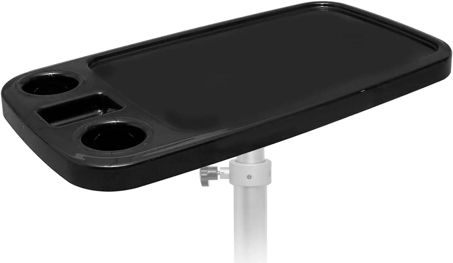 Plateau de table marin ABS 86x46 cm – Porte-gobelets & support téléphone | Bateau & Yacht
