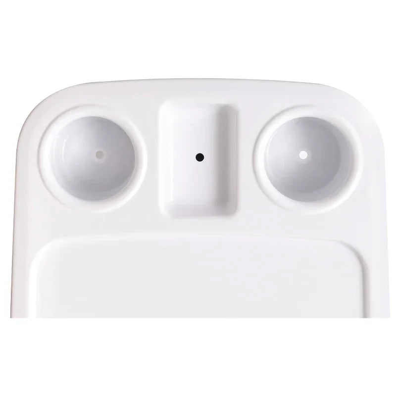 Plateau de table marin ABS 86x46 cm – Porte-gobelets & support téléphone | Bateau & Yacht