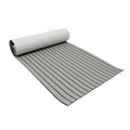 Tapis de Pont EVA Antidérapant 240×90 cm – 6 mm, Autocollant, Découpable, Imitation Teck