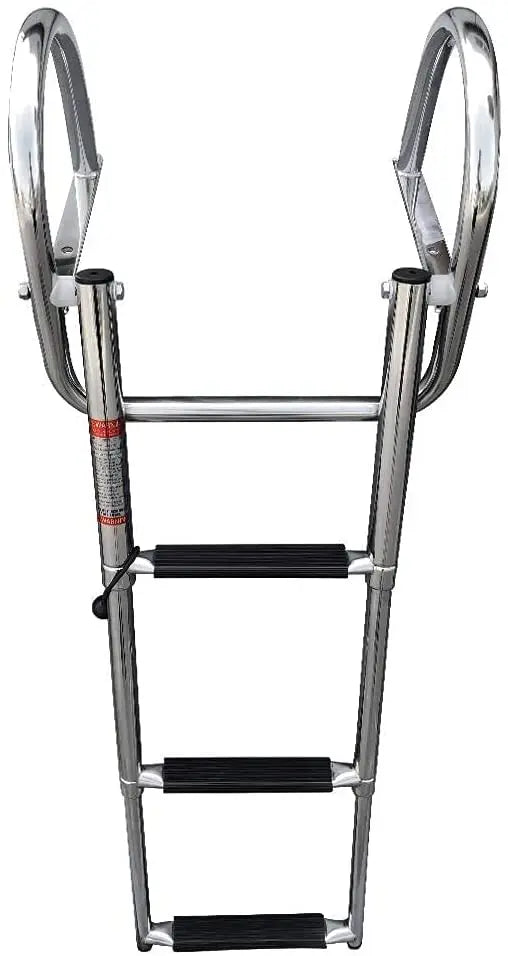Stainless Steel Boat Ladder – 3-Step Folding & Sliding | Boat & Yacht