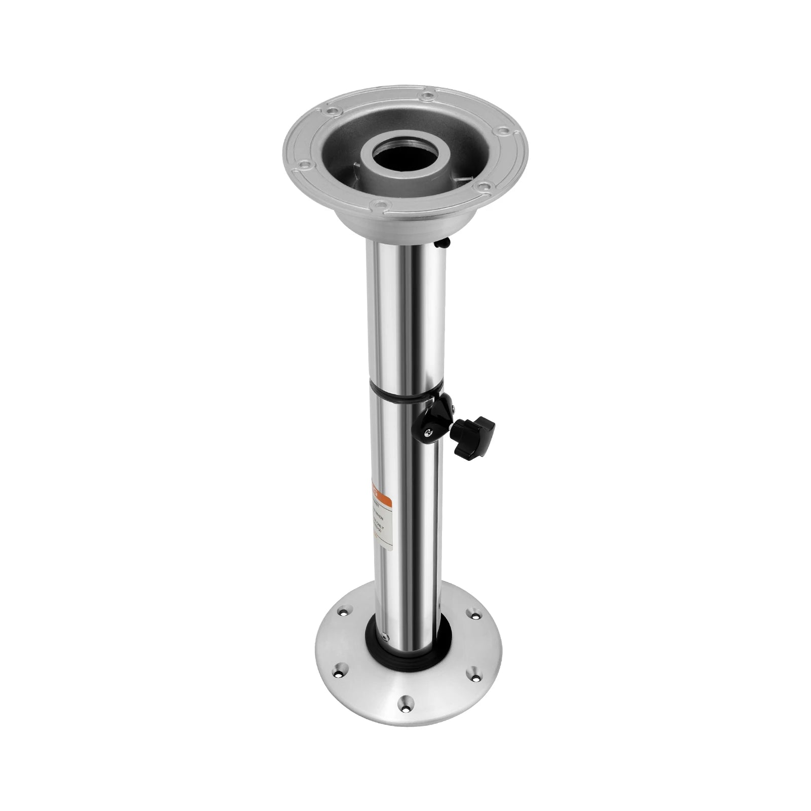 Adjustable  55lbs Load Capacity Table Pedestal, Lightweight Height Adjustable Stand with Removable Base, for RV Kitchen Workroom