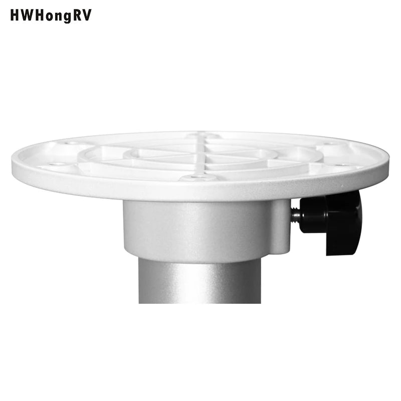 Manufacturers' Select  RV or Boat Table Leg System. SurFit  Leg Sets, Silver, Surface Mount with Aluminum Floor and Table Bases
