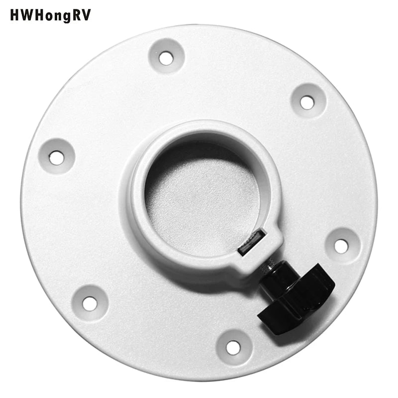 Manufacturers' Select  RV or Boat Table Leg System. SurFit  Leg Sets, Silver, Surface Mount with Aluminum Floor and Table Bases