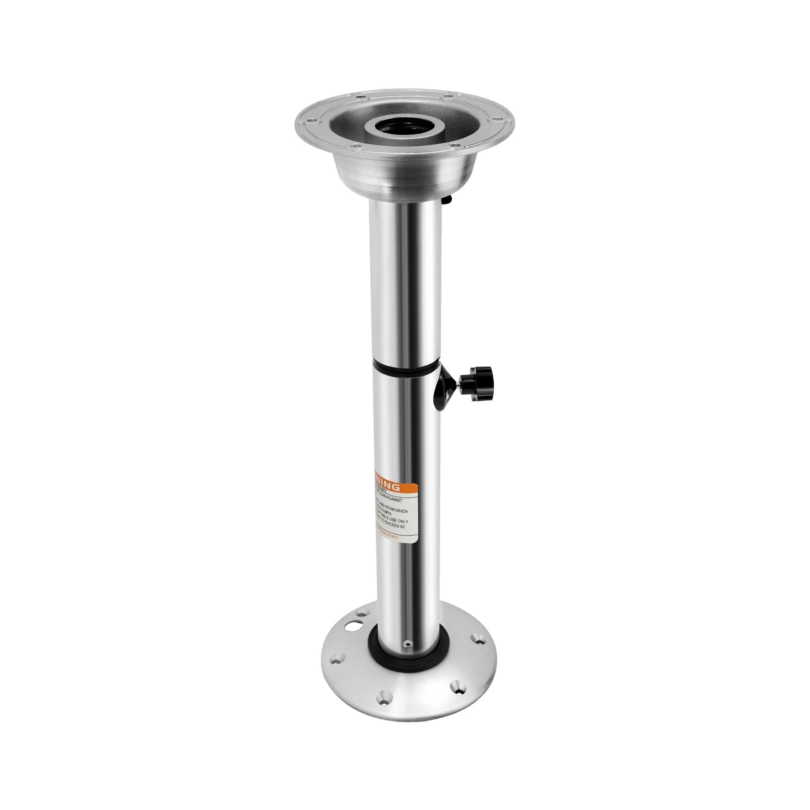Adjustable  55lbs Load Capacity Table Pedestal, Lightweight Height Adjustable Stand with Removable Base, for RV Kitchen Workroom