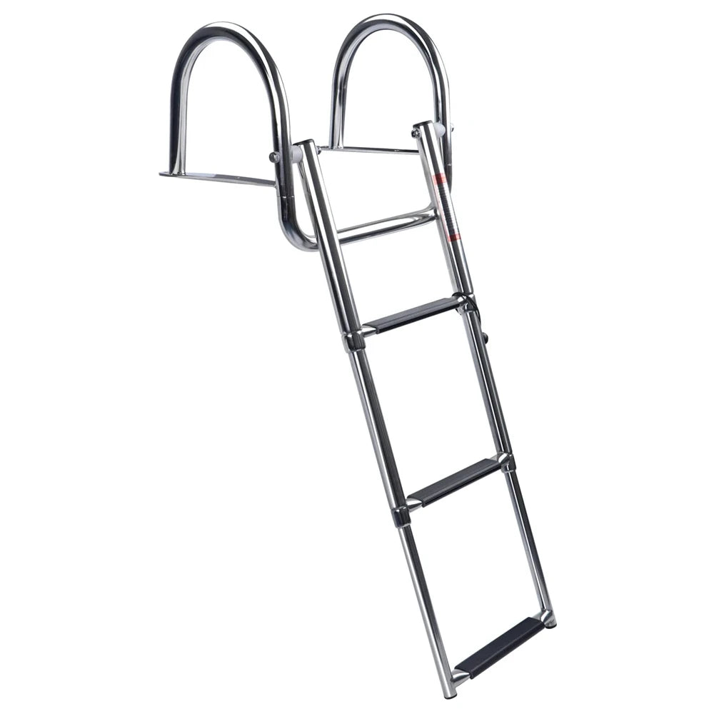 Stainless Steel Boat Ladder – 3-Step Folding & Sliding | Boat & Yacht